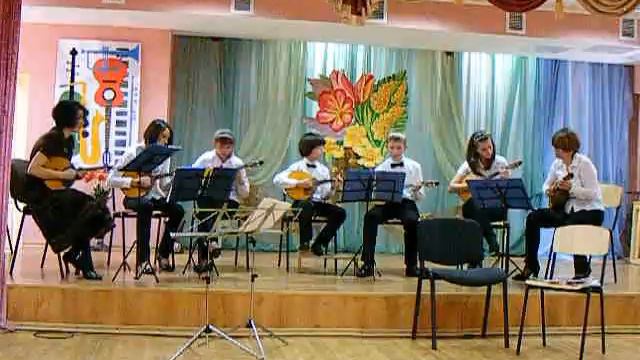 А.Цыганков. Чардаш. Ансамбль "Мелодия". Домра смотреть онлайн