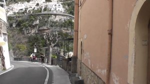 Позитано-город на берегу Амальфитанского побережья