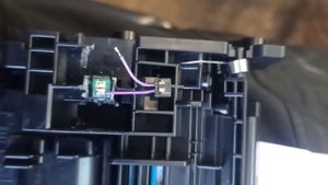 Прошивка HP m428. Как правильно паять чип.