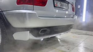 Выхлоп БМВ Х5 4,6