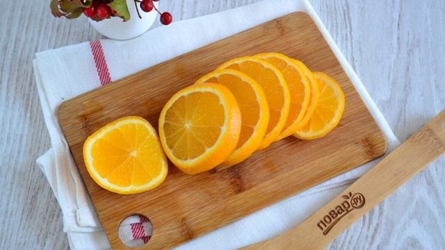 Компот из яблок и апельсинов