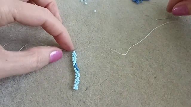 Beaded choker. Чокер из бисера смотреть онлайн