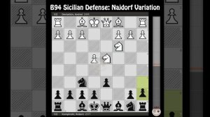 B94: Sicilian Defence - Najdorf Variation || Chess Games Series 169 @chessbuddies 🔴 #SicilianNajdor