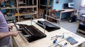 Станок для заточки шашек (версия 5), сабель, мачете, длинных ножей, мечей.