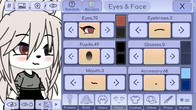 Параметры ос (там где буквы это цвета волос,глаз и одежды) смотреть онлайн