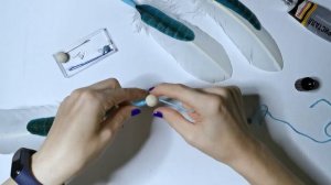 ЛОВЕЦ СНОВ: изготовление подвесов и крепление перьев. Часть 5