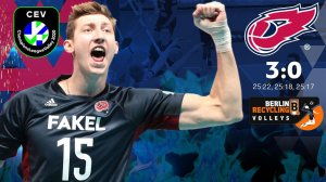 Лига чемпионов «ФАКЕЛ» — «Берлин» — 3:0 // Highlights Fakel — Berlin Recycling Volleys