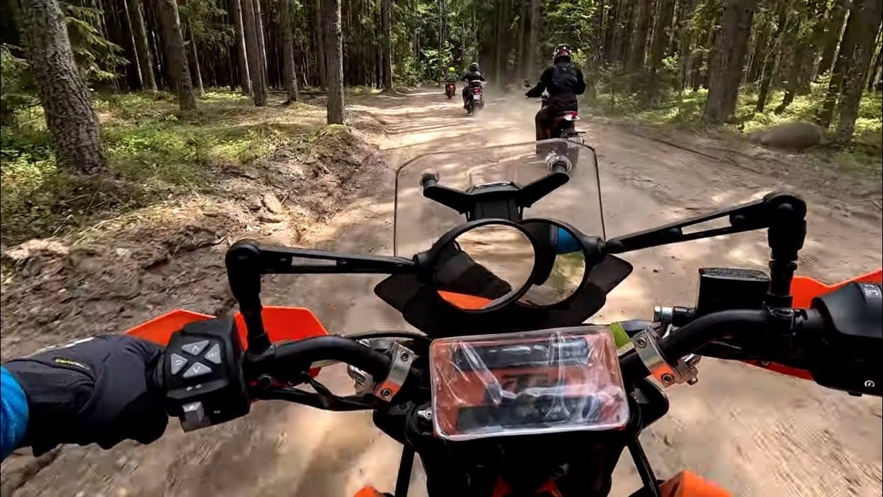 #41-1 От пляжа  до Осиновецкого маяка | KTM 390 Adventure SW | Kove 500X /G-Moto Cross X /M1NSK SCR
