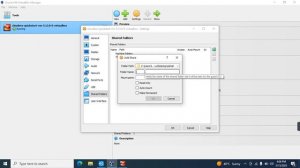 How to share from window folder or file to VirtualBox in Cloudera