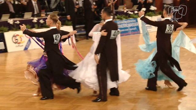 DONSKOY - GALTSEVA, RUS | 2014 PD Super GP STD Stuttgart | R1 T 42 | DanceSport Total смотреть онлайн