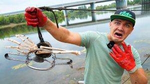 Нашли эту жуткую находку на магнитной рыбалке там, где утонул человек!