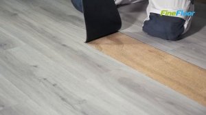 Ремонт клеевого кварц-винила Fine Floor