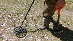 Minelab Equinox/Эквинокс шурф фундамента