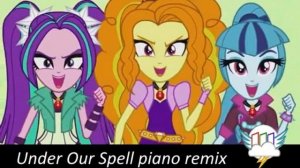 Under Our Spell Piano remix