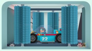 Raina's Race Car Is Super Messy! | Carl's Car Wash | Cartoons For Kids