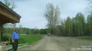 Дорога в караканский бор. Залипательно