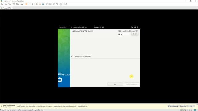 How to install Fedora 34 (Linux) 2021 using VMware Workstation 16 Pro | Linux Operating System смотреть онлайн