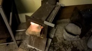 Дымоход буржуйки в гараже