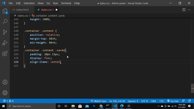 Responsive Admin Dashboard using HTML and CSS смотреть онлайн