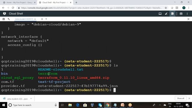 BUILD INFRASTRUCTURE USING TERRAFORM ON GOOGLE CLOUD PLATFORM смотреть онлайн