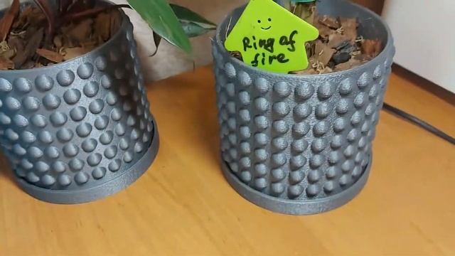 Авторские цветочные горшки. Flowerpots 3d print. смотреть онлайн