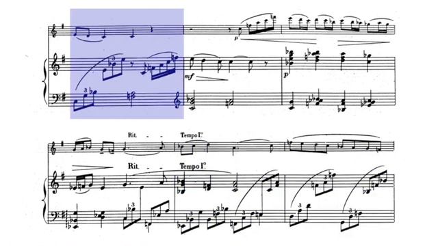 🎼 P. GAUBERT - Madrigal [FLUTE and piano] - (Sheet Music Scrolling) смотреть онлайн