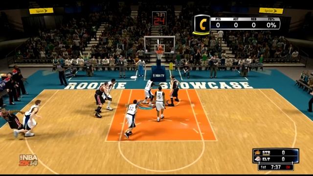 Nba2K14 Rookie Showcase Game Snipet! смотреть онлайн