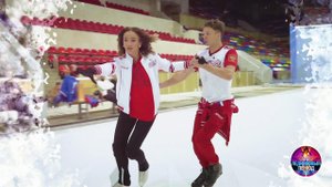 Ольга Бузова и Дмитрий Соловьев. Тренировка. Ледниковый период 2020. Фрагмент выпуска от 26.12.2020