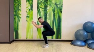 Приседания без веса !