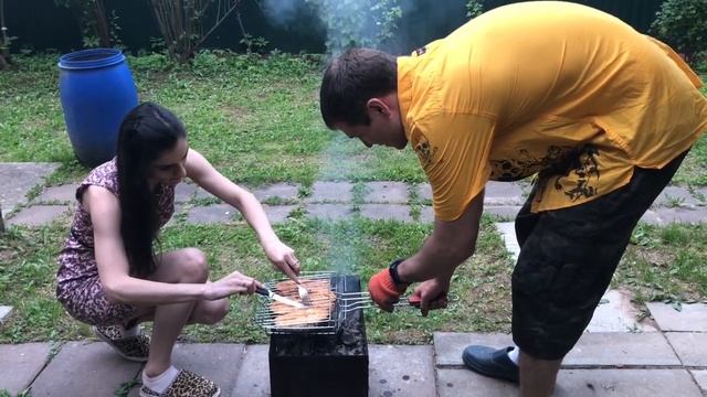 Рыба на углях смотреть онлайн