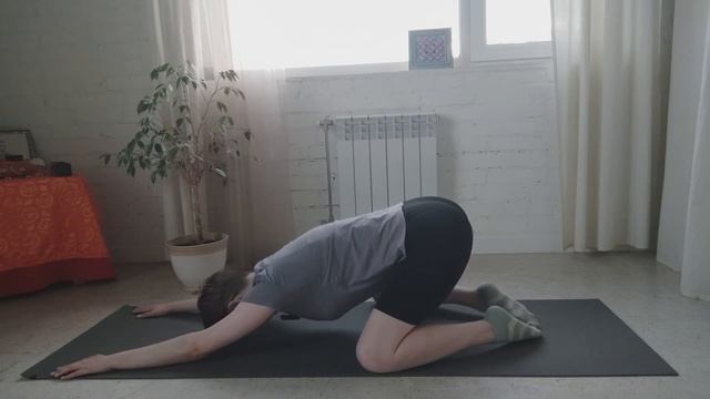 Шашанкасана/Баласана - Поза кролика /Поза ребёнка смотреть онлайн