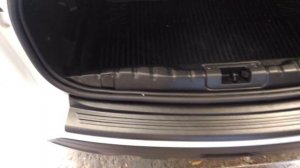 Накладка на замок багажника Лада Х рей