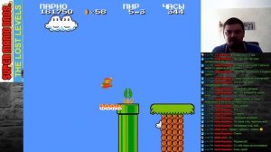 Super Mario Bros 2 - Lost Levels Стрим прохождение (NES, денди)