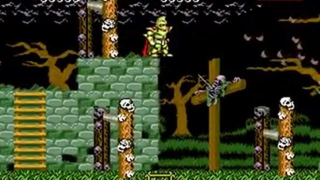 Ghouls'n Ghosts Walkthrough (SEGA GENESIS) смотреть онлайн