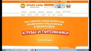 Магазин ЧЕТЫРЕ ЛАПЫ - обзор, инструкция, обучение 2017