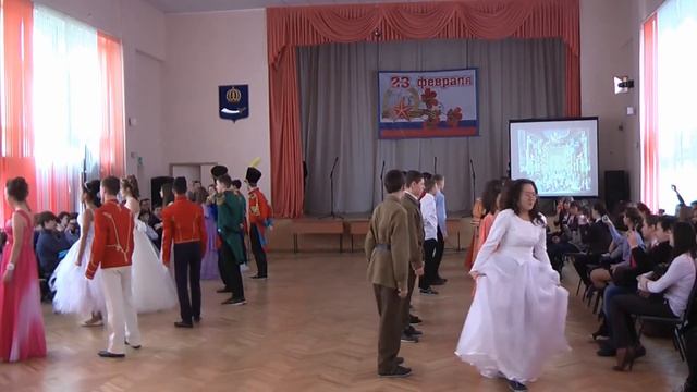 Танец восьмиклассников на гусарском балу смотреть онлайн
