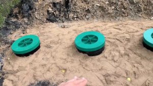 Септик Эко-Л 10 с дренажным колодцем 1,5 метра. Монтаж в городе Гаврилов Ям