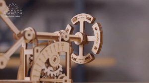 Тахометр STEM от Ugears -  обучающий конструктор, сборная модель, 3d пазл