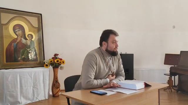 Воскресная школа для взрослых с о. Богданом Занятие 6 .Бытие  Ной.
