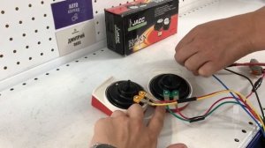 Звуковой сигнал клаксон многоканальный от бренда JACC