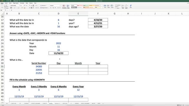 Excel on a Mac: DATES смотреть онлайн
