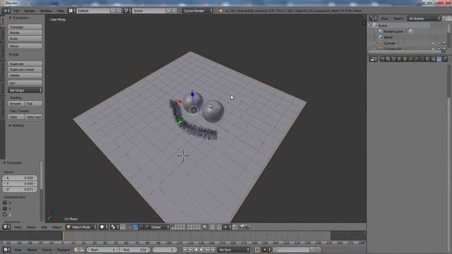 Моделирование шариков на елку и мишуры в Blender - 2021