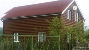 Отделка фасада металлосайдингом