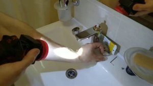 Ремонт однорукого, однорычажного,однолапкового смесителя,крана