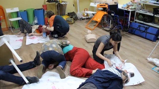 Невероятно! Практический экзамен на курсе Первой помощи РКК