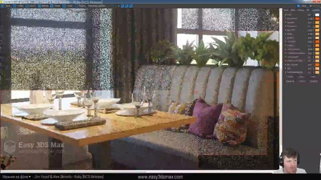 Стрим по визуализации ресторана. Часть 6 смотреть онлайн