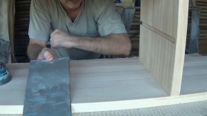 Простой способ шлифовки внутреннего угла орбиталкой без косяков