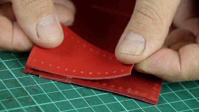 Женский кошелек из кожи + ВЫКРОЙКА | DIY