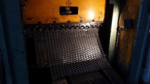 Производство просечно вытяжного листа из стали (ПВЛ)