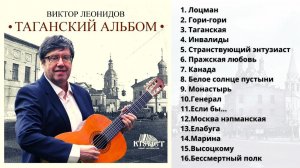 ВИКТОР ЛЕОНИДОВ. "ТАГАНСКИЙ АЛЬБОМ".